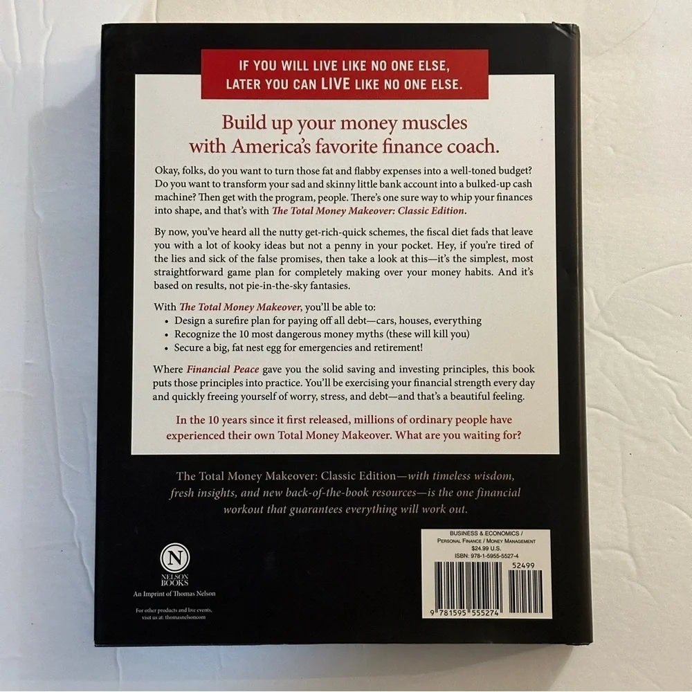 The Total Money Makeover by Dave Ramsey | Classic Edition | Hardcover Book - Picture 2 of 10